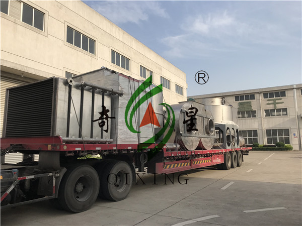 第二套XSG-17型閃蒸干燥機用于原料藥中間體干燥發往內蒙古某公司